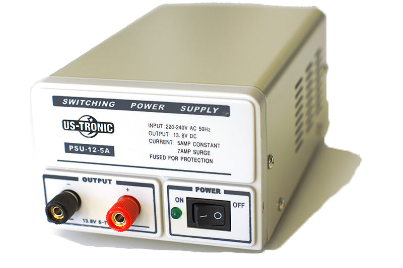 Transformateur Alternatif Continu 220VAC vers 12VDC Stabilisé Sortie 5 Ampères max US-TRONIC ®