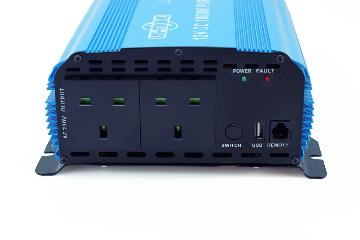 CONVERTISSEUR FS1500D 12V 1500/3000 Watt Pur Sinus Bleu Affichage CONVERTISSEUR FS1500D 12V 1500/3000 Watt Pur Sinus Bleu Affichage